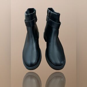 LC Lauren Conrad Tahira Belted Women's Boots Color Black Size 9